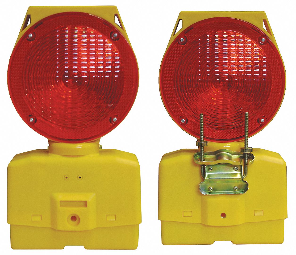 Solar Barricade Light LED Red/Yellow