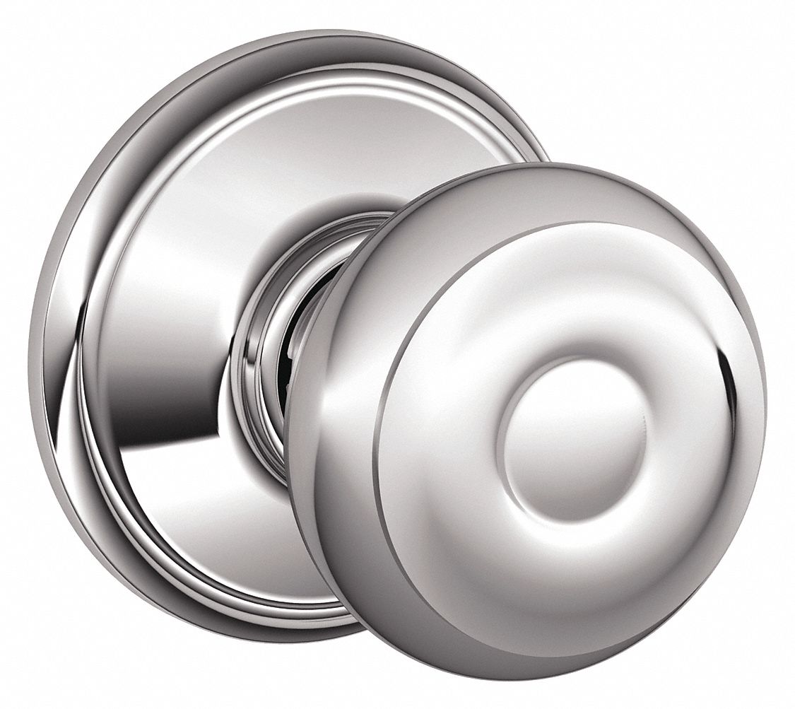 Door Lockset: Passage Knob Locksets, Chrome