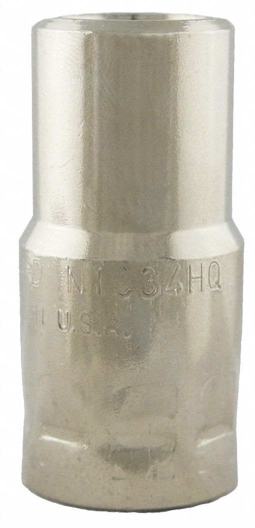 NOZZLE, QUIK TIP, ¾ IN, BOTTLENECK, PLATED COPPER