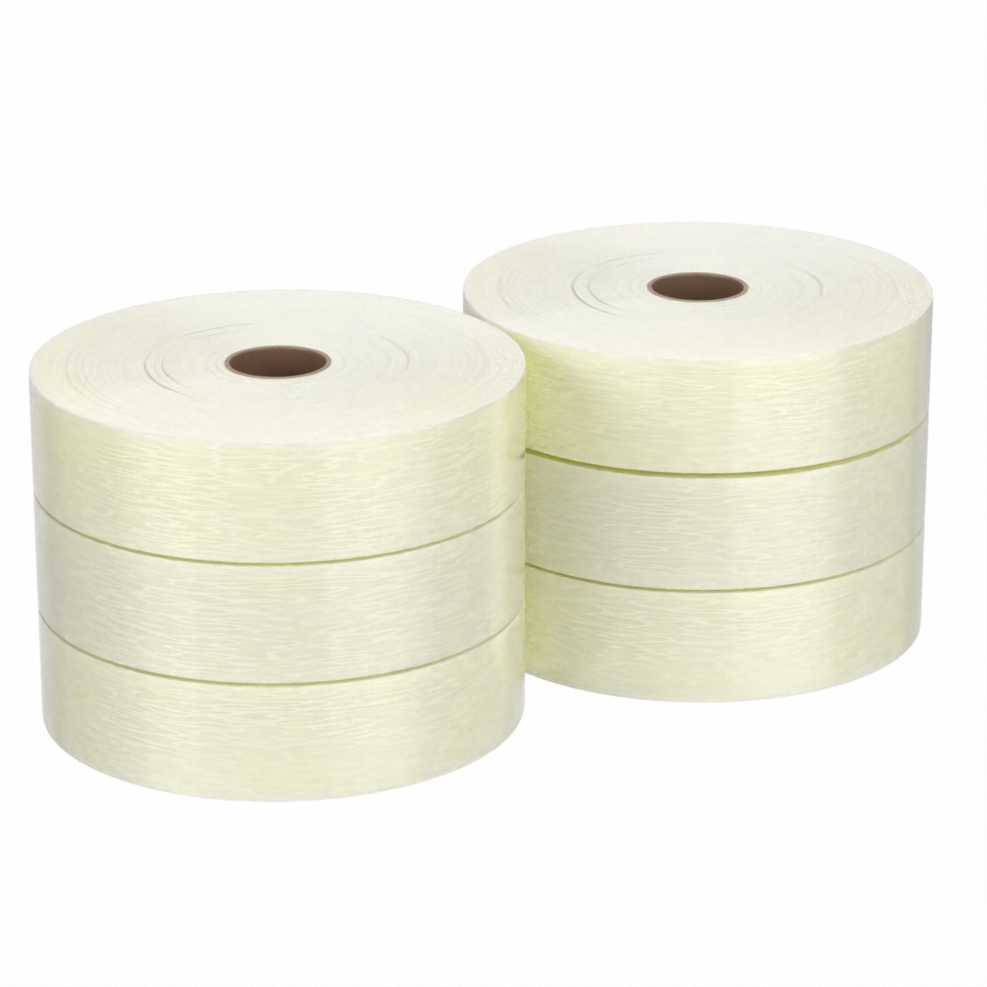 CARTON SEALING TAPE, 1.8 MIL THICK, 2 IN X 1,640 YD, 48MM X 1,371M, 6 PK