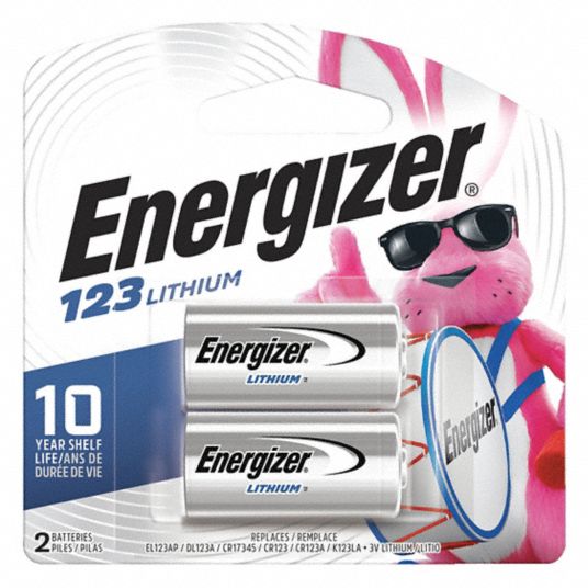 Energizer CR123A - Pile lithium 3V CR123A 1500 mAh