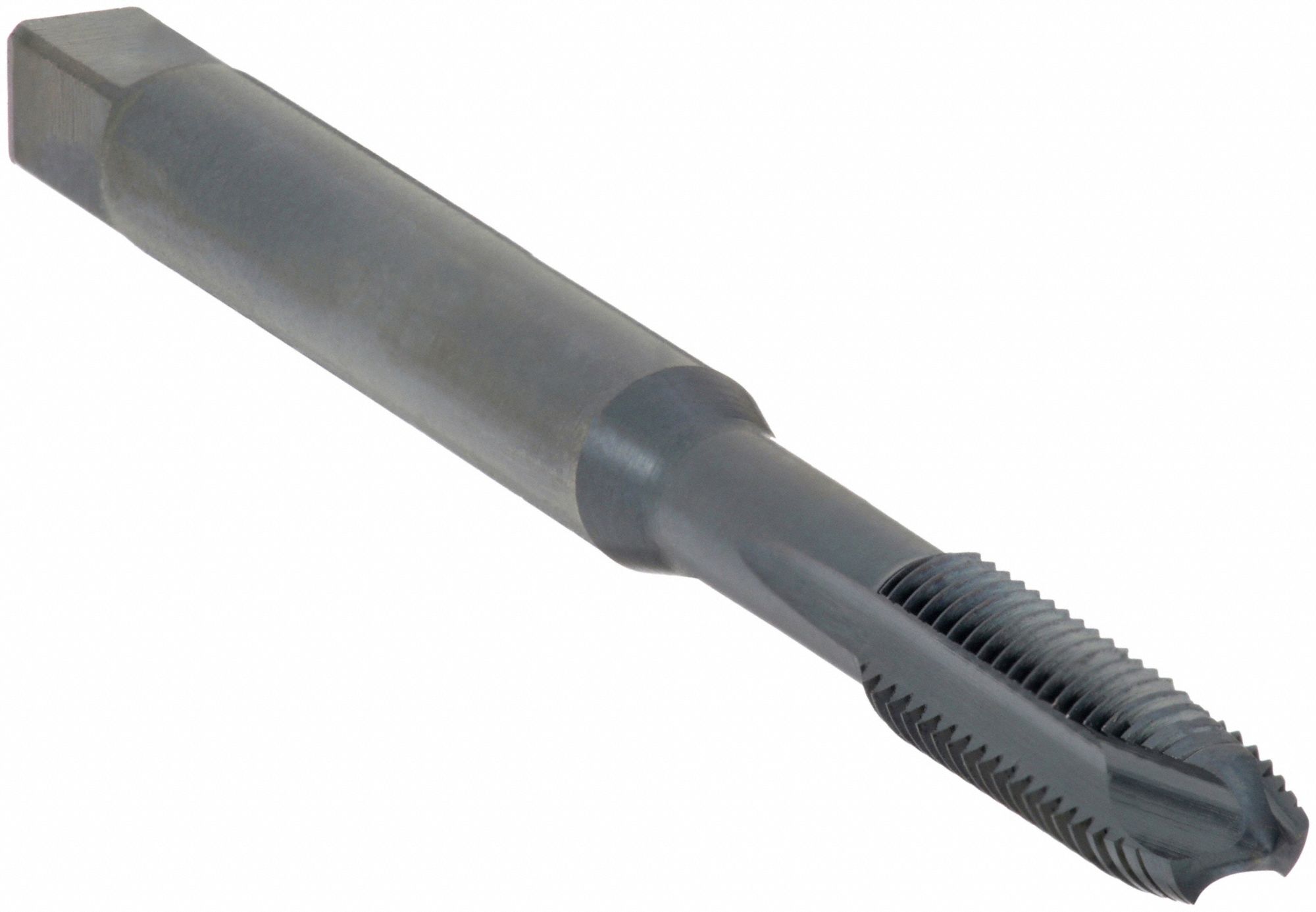 SPIRAL POINT TAP, #12-28 THREAD, 1 1/16 IN THREAD L, 3⅛ IN LENGTH, PLUG, 2B, HSS