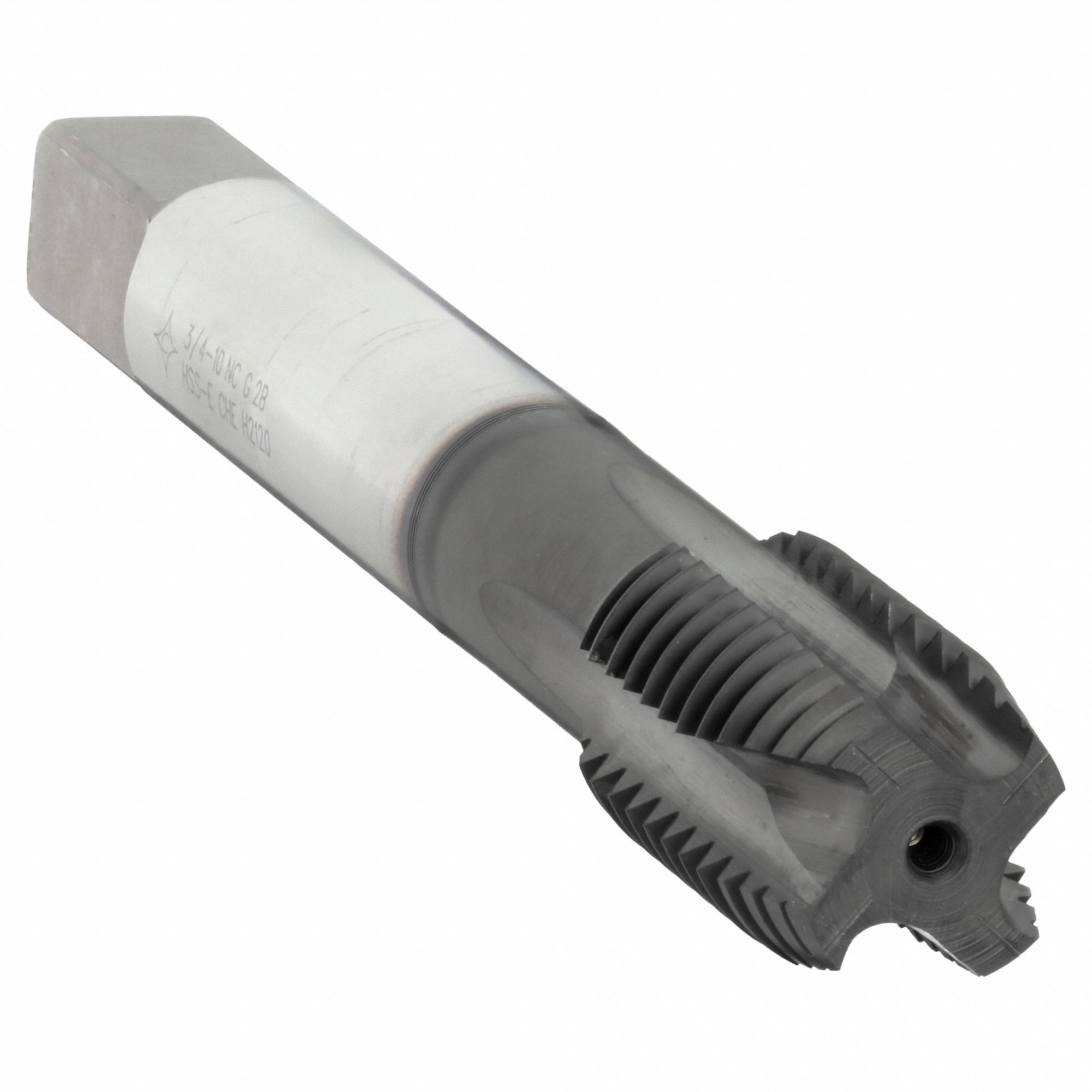 Spiral Point Tap: 3/4"-10 Thread Size, 2 3/16 in Thread Lg, 4 29/32 in Overall Lg, Plug