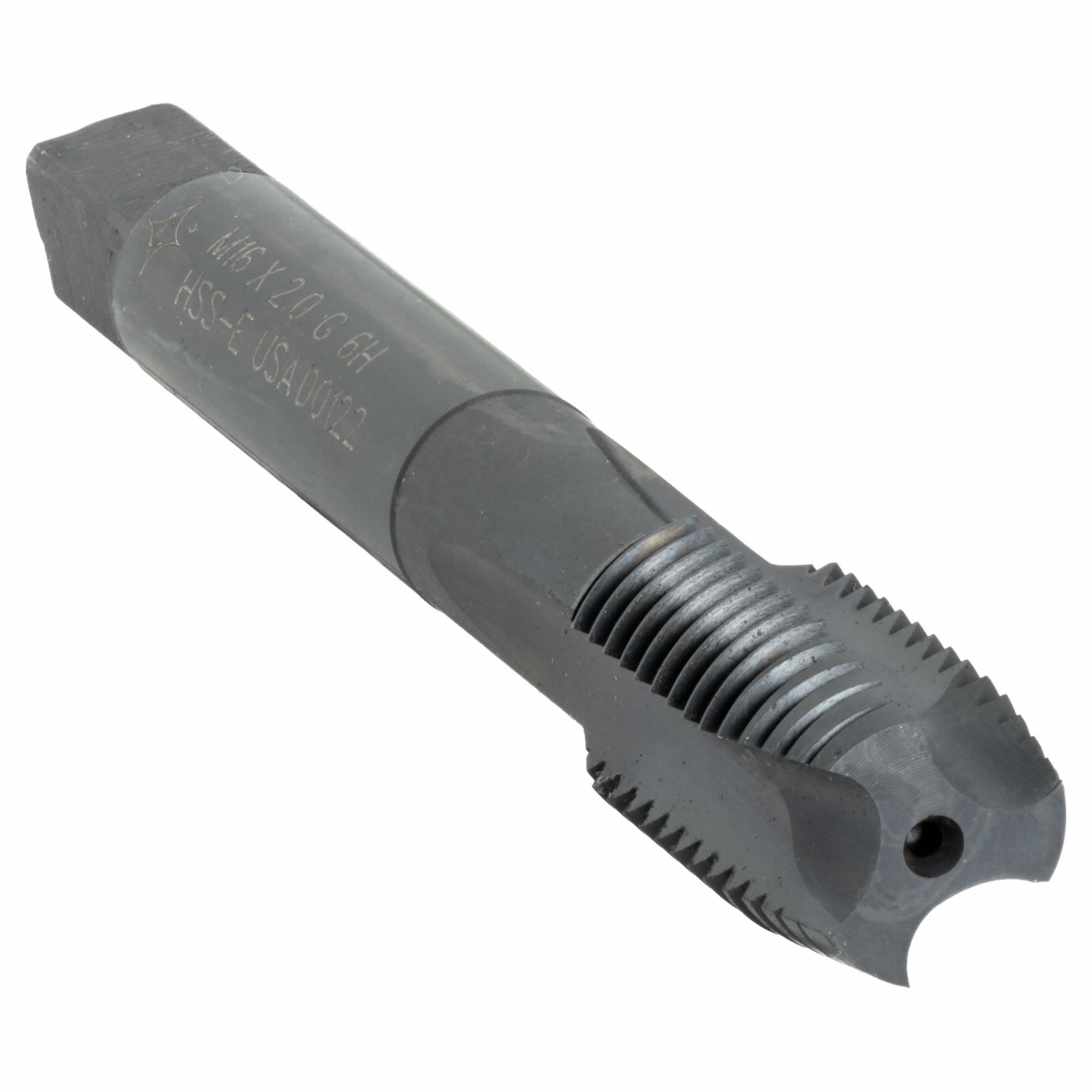 Spiral Point Tap: M16x2 Thread Size, 53.01 mm Thread Lg, 110.00 mm Overall Lg, Plug