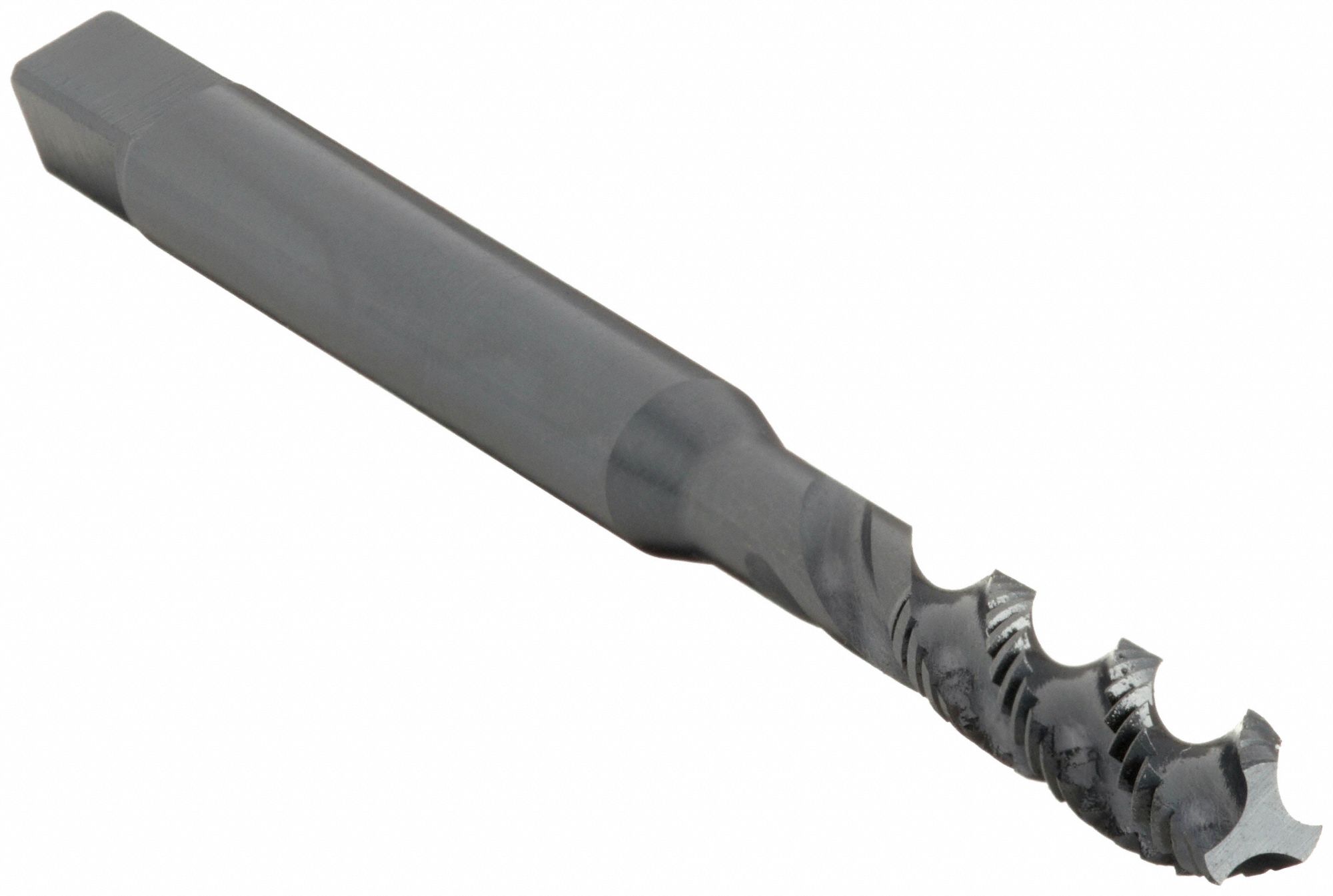 SPIRAL FLUTE TAP, M5X0.8 THREAD, 26.01MM THREAD L, 7MM OVERALL L, RIGHT HAND, HSS