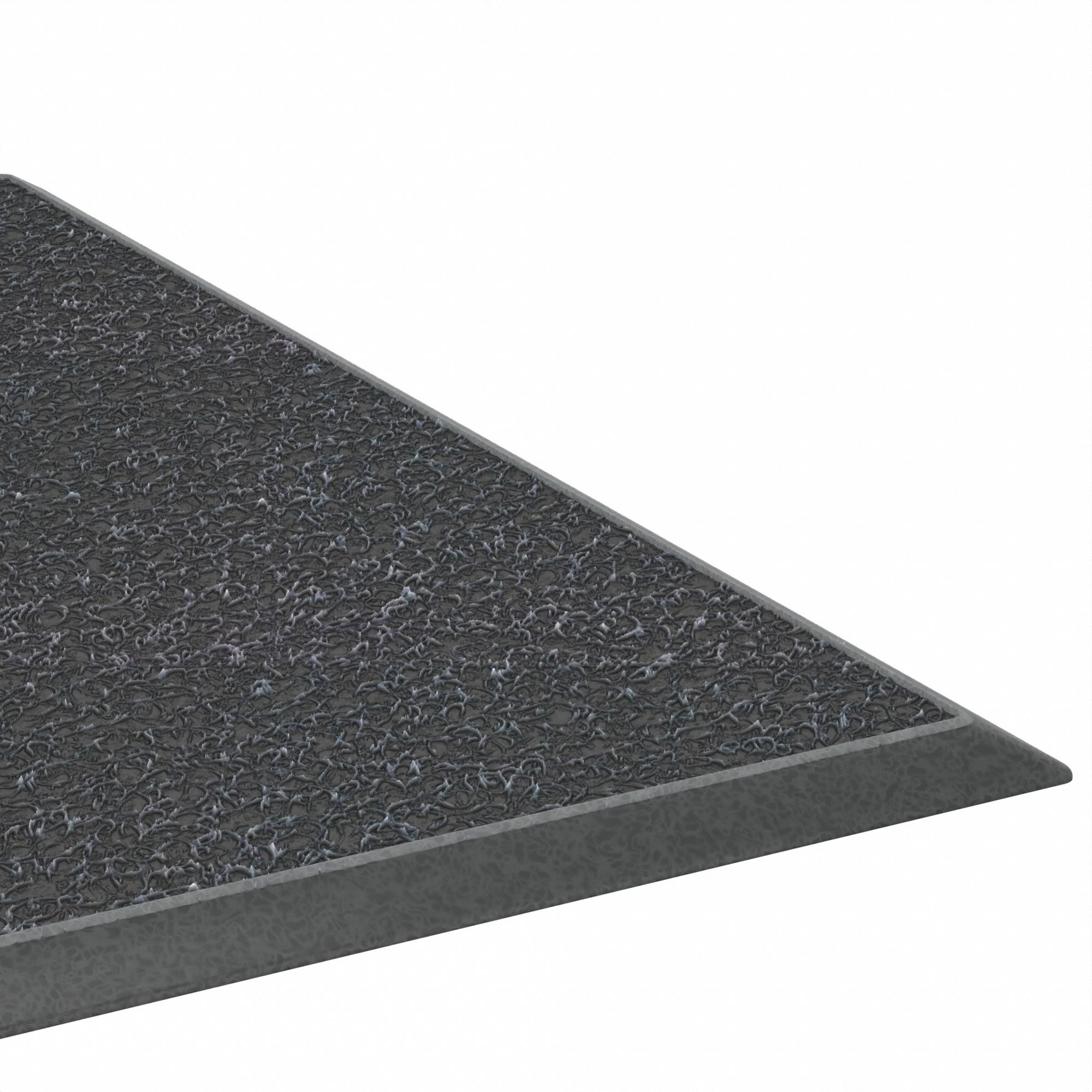 Entrance Mat: Spaghetti Loop, Indoor/Outdoor, Medium, 3 ft x 5 ft, 1/2 in Thick, Vinyl, Vinyl, Grays