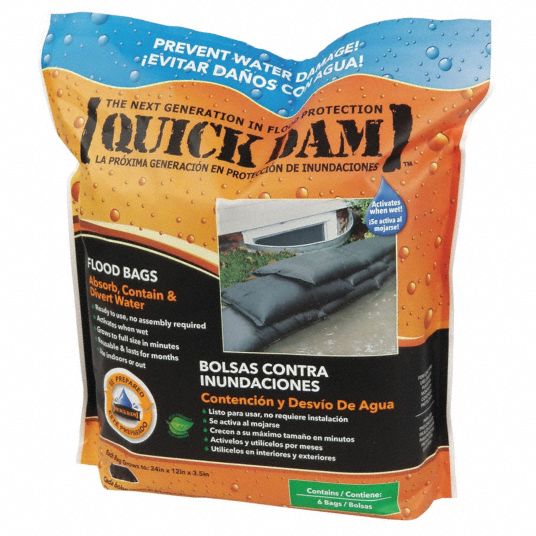 Quick Dam Quick Dam Water Activated Flood Bags (2-Pack)