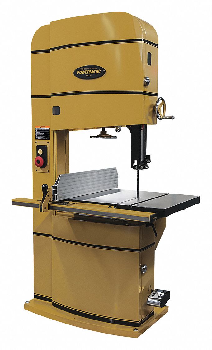 POWERMATIC Corded, Band Saw, Vertical, Manual 45EV07PM2415B3 Grainger