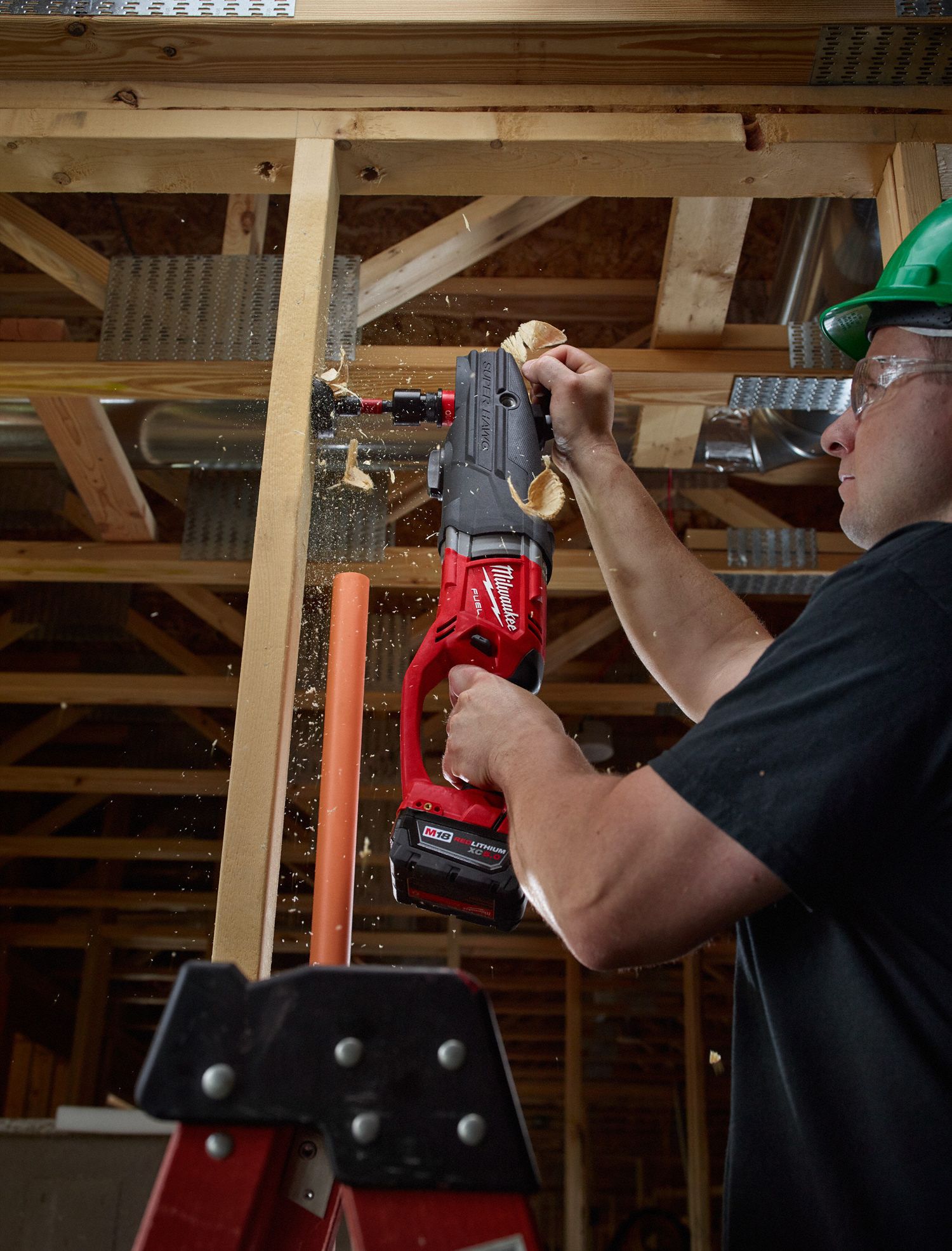 MILWAUKEE 7/16 in Hex Quick Lock M18 FUEL™ Super Hawg™ 45FD34271122