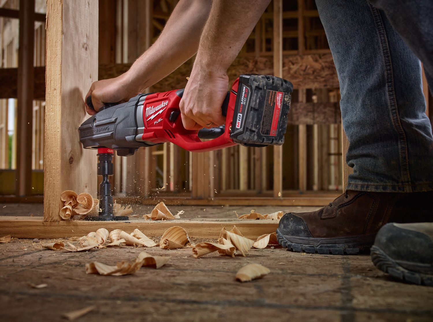 MILWAUKEE 7/16 in Hex Quick Lock M18 FUEL™ Super Hawg™ - 45FD34|2711-22 ...