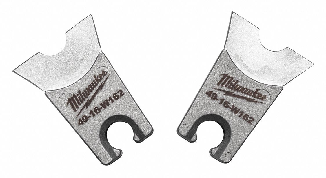 UPPER AND LOWER CRIMPING DIE, 4 AWG, W STYLE DIES, FOR USE WITH 2678-20, 2 SIZES