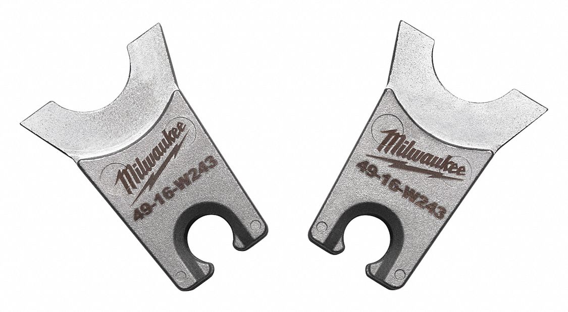 UPPER AND LOWER CRIMPING DIE, W STYLE DIES, FOR USE WITH 2678-20, 2 SIZES
