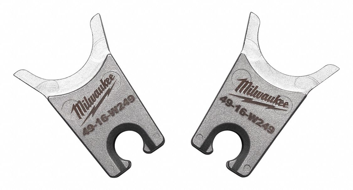 UPPER AND LOWER CRIMPING DIE, W STYLE DIES, FOR USE WITH 2678-20, 2 SIZES