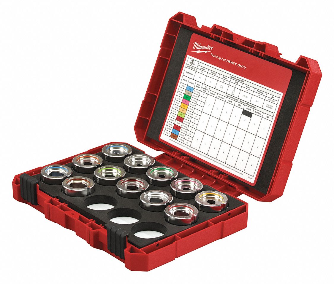 MILWAUKEE Upper and Lower Crimping Die Set for Electrical Wire and