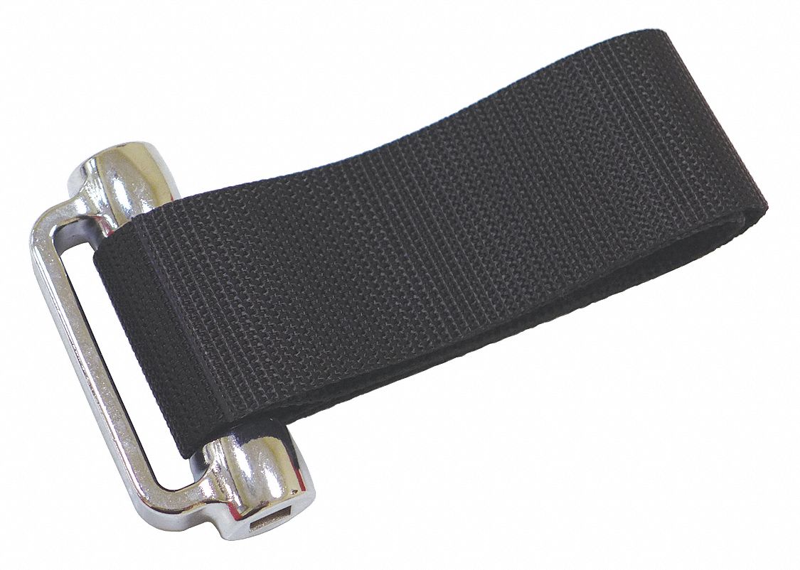 Strap Wrench: For 7 in Outside Dia, 3 in Handle Lg, 2 in Strap Wd, 22 in Strap Lg, Nylon