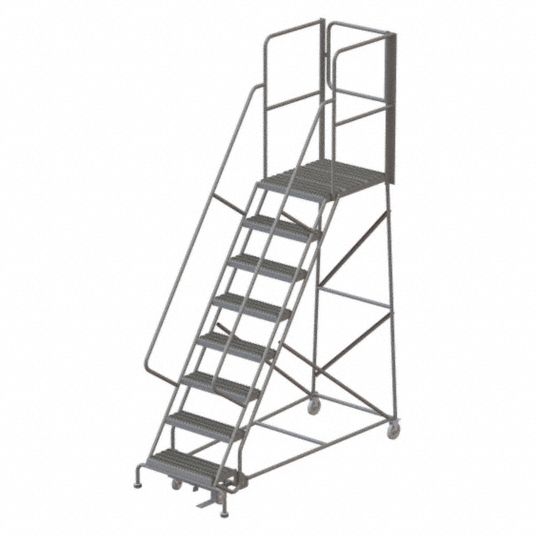 80 in Platform Ht, 30 in Platform Dp, Rolling Ladder - 45FF67 ...