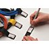 Write-On Hook-and-Loop Cable Ties