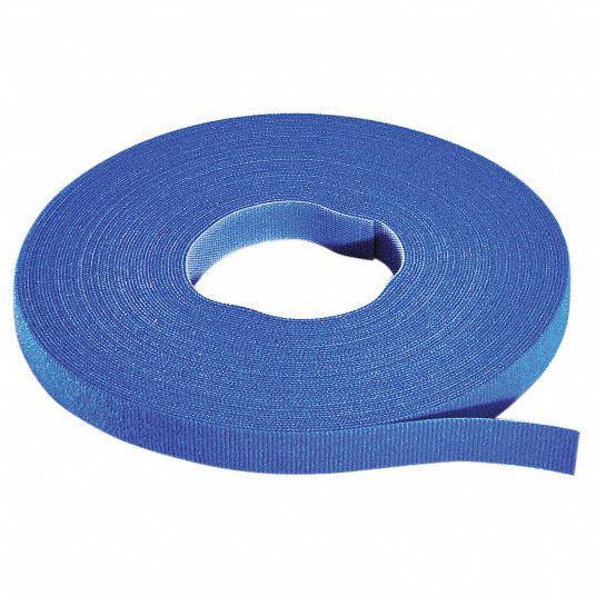 Rip-Tie, 1/2 x 15' WrapStrap, W-15-1RL-BU, Blue, 1 Roll