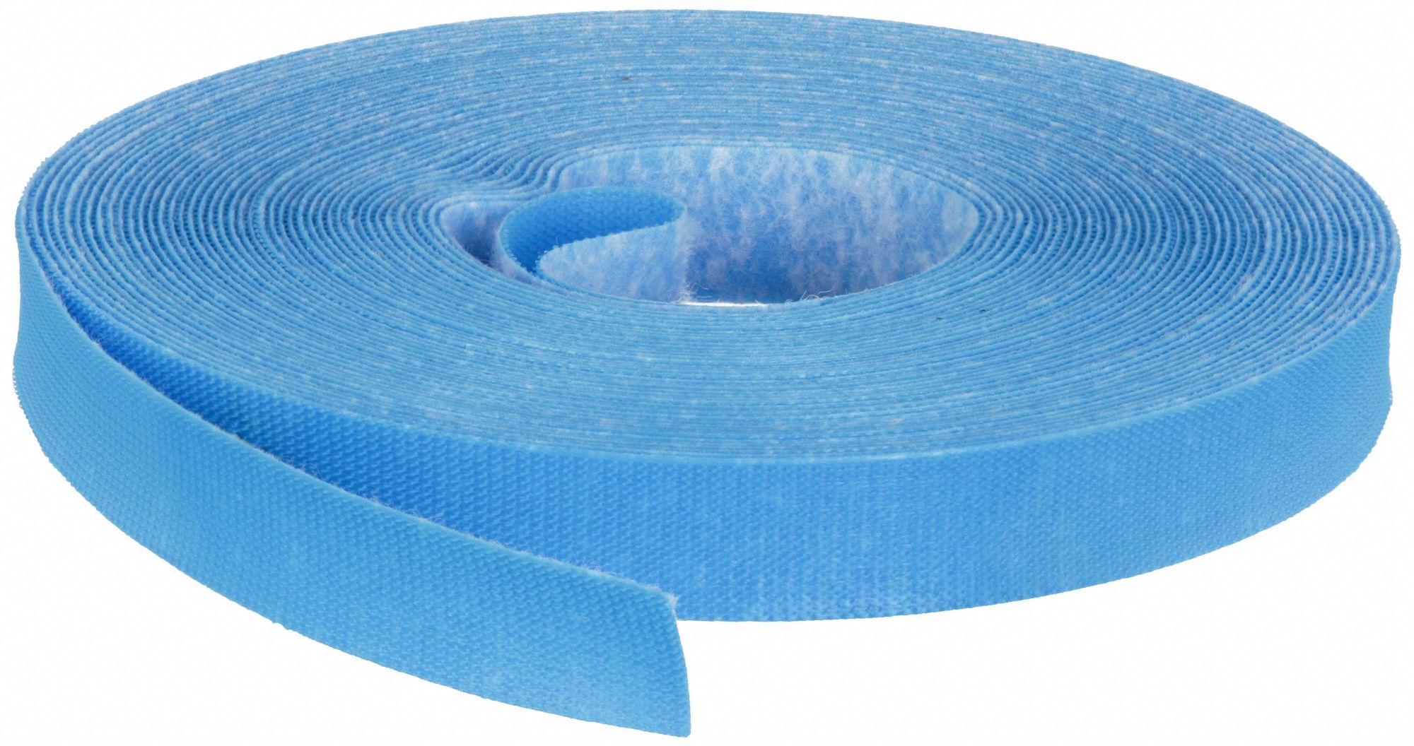 RIPTIE, 30 ft Lg, 2 in Wd, HookandLoop Cable Tie Roll 45FJ96G20030BU Grainger
