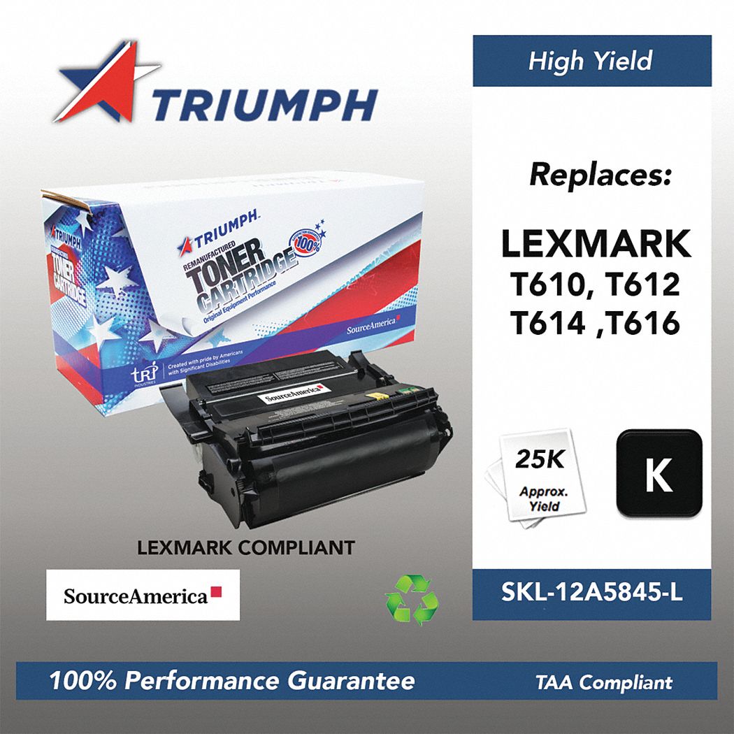Toner Cartridge: T610,