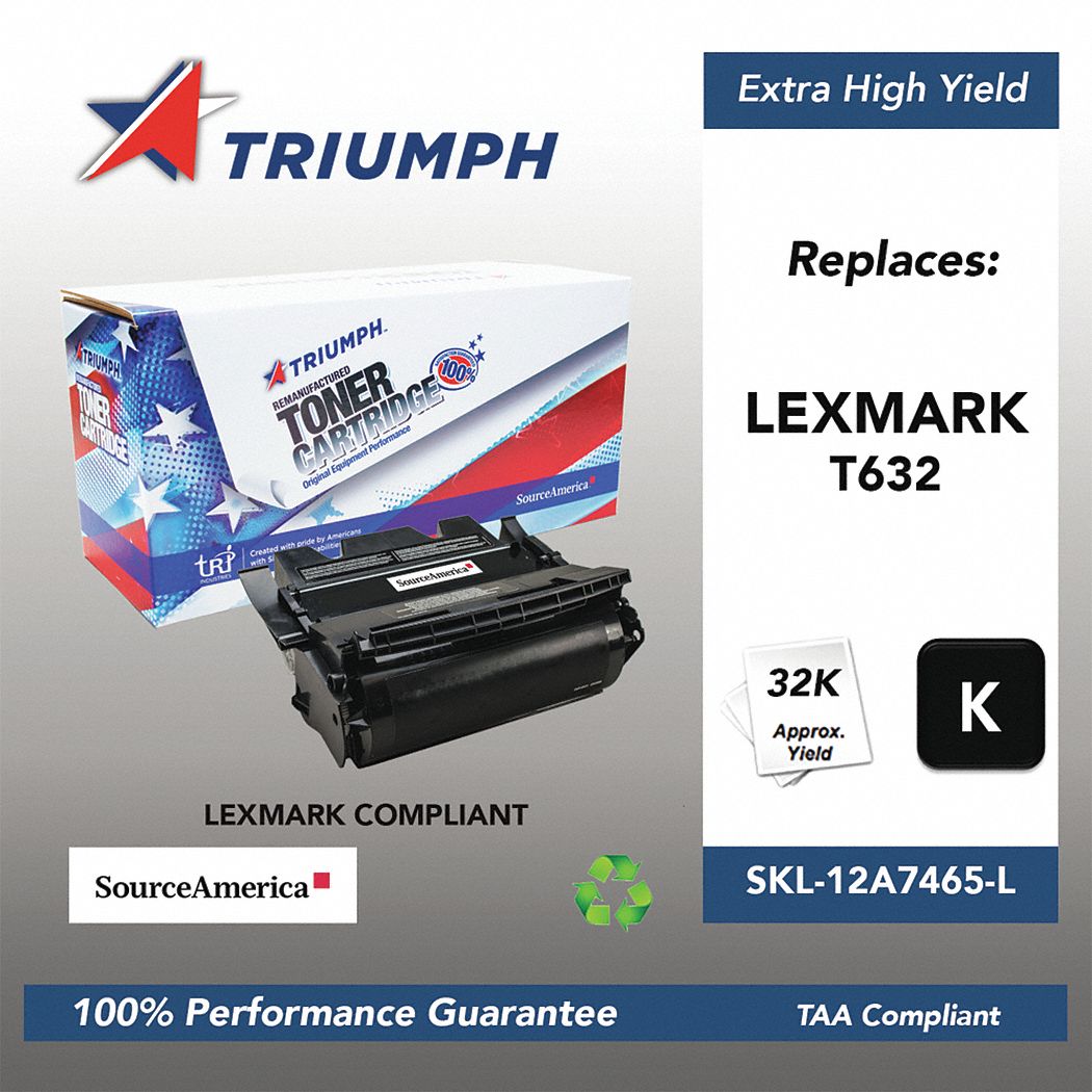 Toner Cartridge: T632,