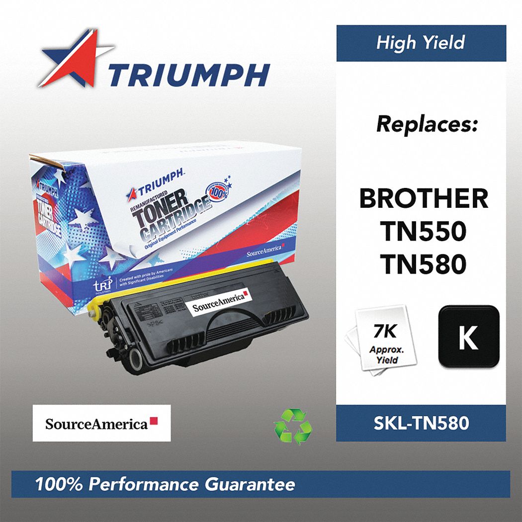 Toner Cartridge: TN580,