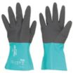 Chemical- & CE-Rated Heat-Resistant Nitrile Gloves with Full-Dipped Nitrile Coating & Acrylic Liner, Supported
