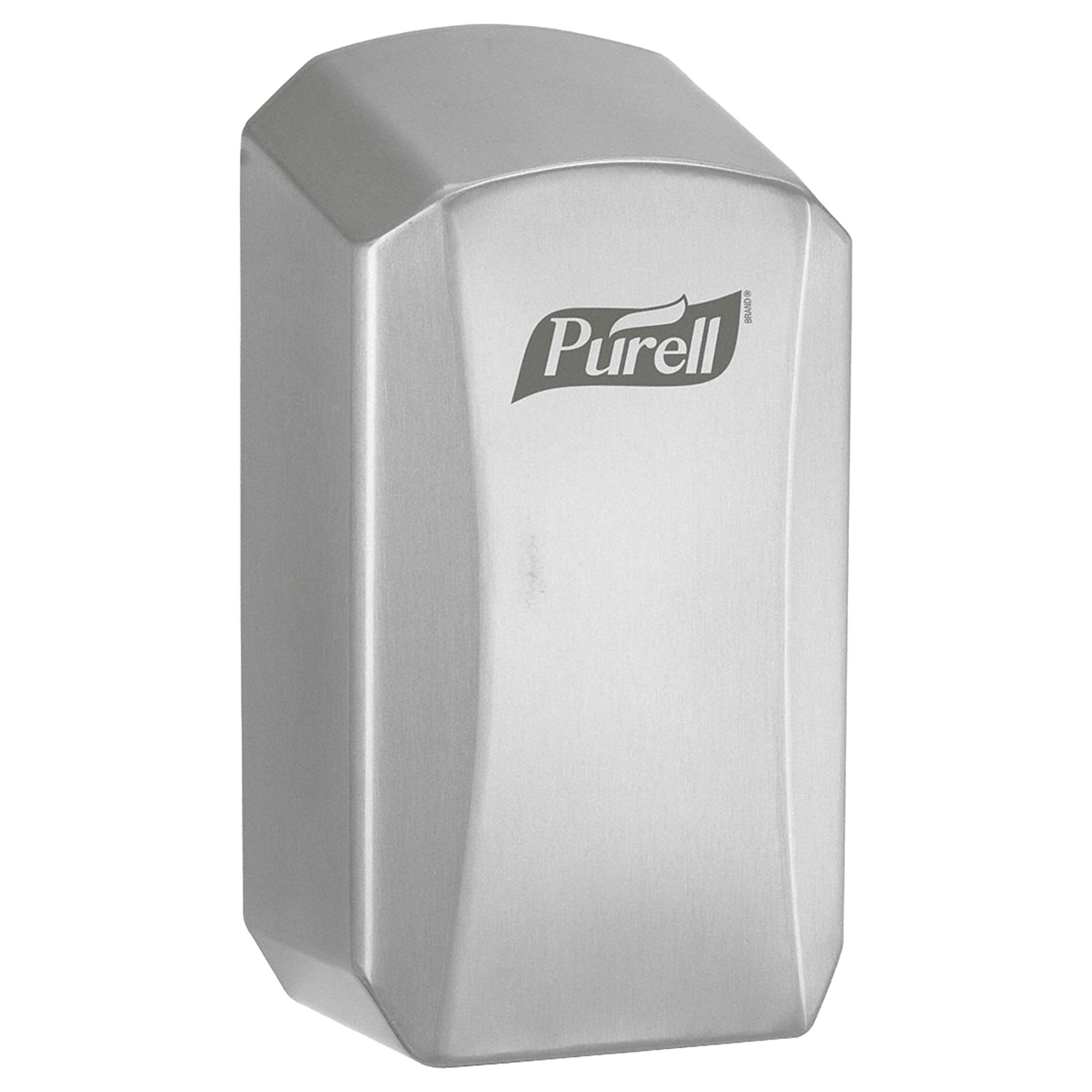 HAND SANITIZER DISPENSER, AUTO, LTX SERIES, GREY, EPOXY COATED, BATTERIES INCLUDED, FOAM