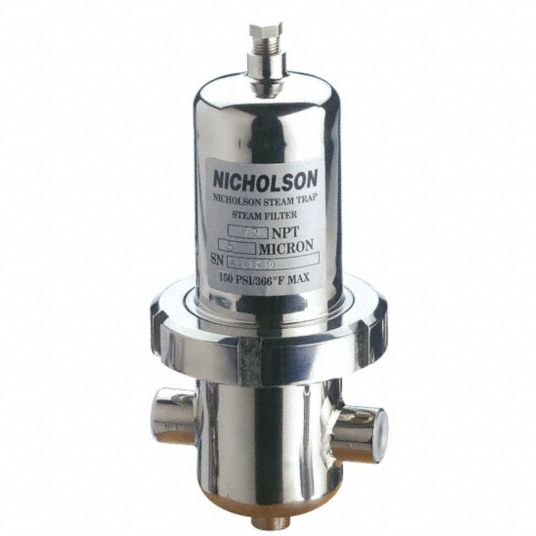 APPROVED VENDOR Steam Scrubber: 4 7/8 in End to End Lg, 300 lb/hr  Condensate Capacity Lbs/Hr