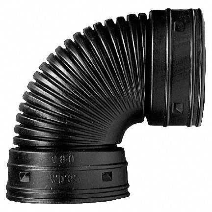 corrugated drainage drain elbow advanced systems grainger pipe zoom tap