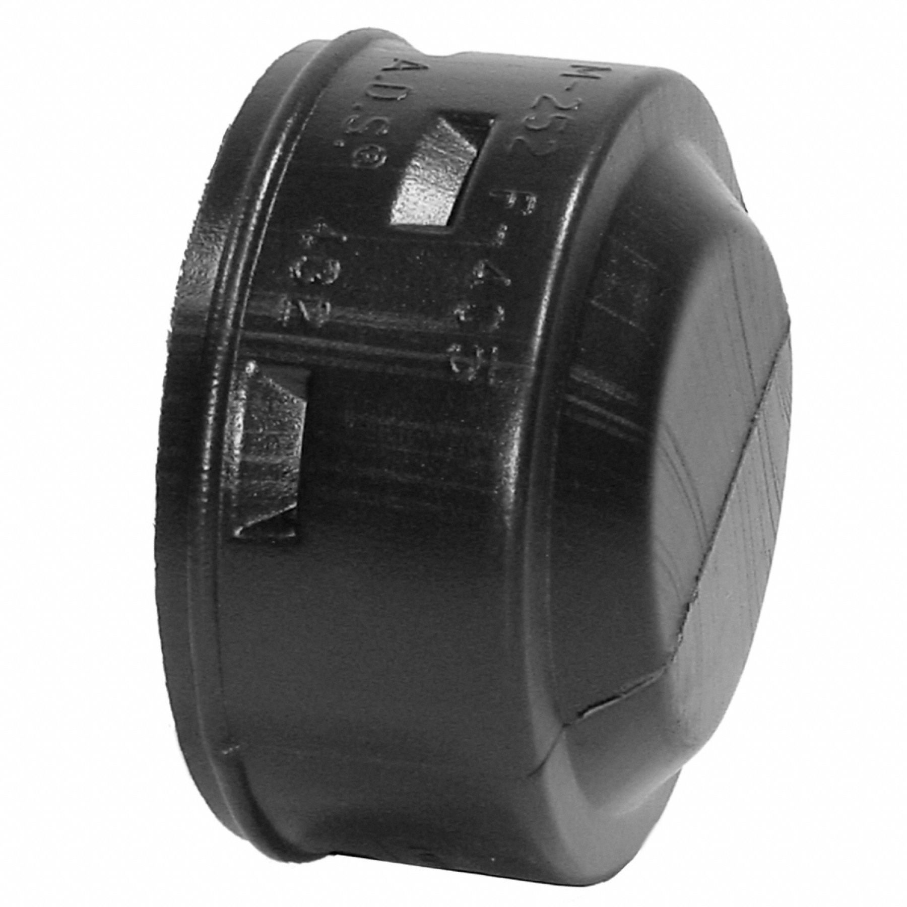 ADVANCED DRAINAGE SYSTEMS 8 inL Corrugated Drain End Cap, 4 in Pipe Dia. 45FN030432AA Grainger