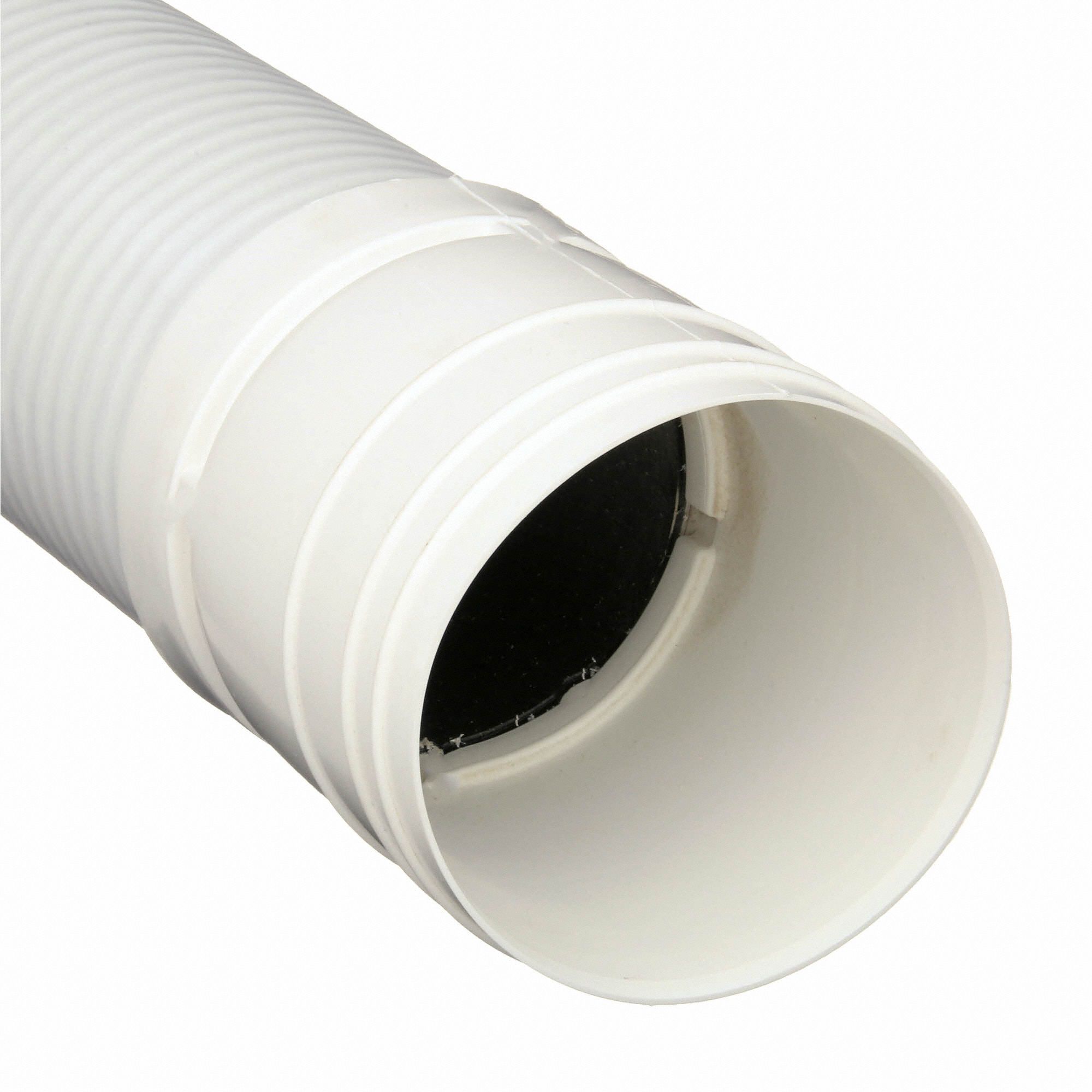 ADVANCED DRAINAGE SYSTEMS 10 ft Triple Solid Drainage Pipe, 4 in Pipe