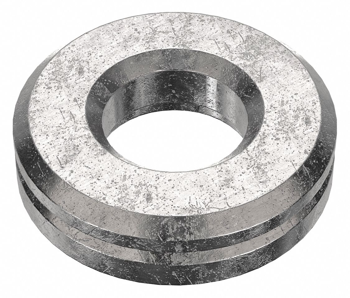 For Screw Size 1/4 in/3/16 in, Stainless Steel, Spherical Washer