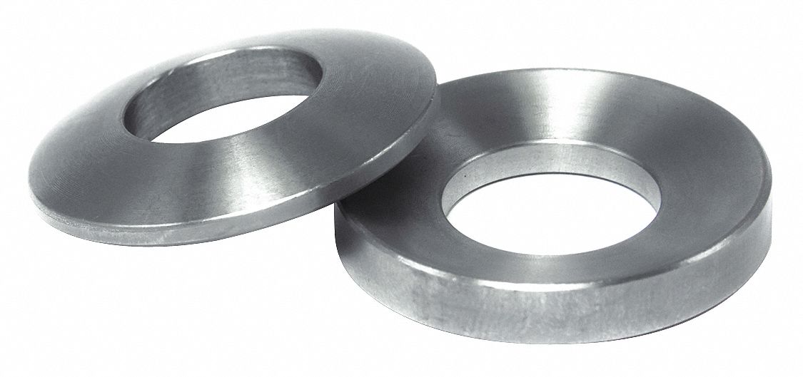 GRAINGER APPROVED Spherical Washer, Fits Bolt 10, 1/4in 45FN96