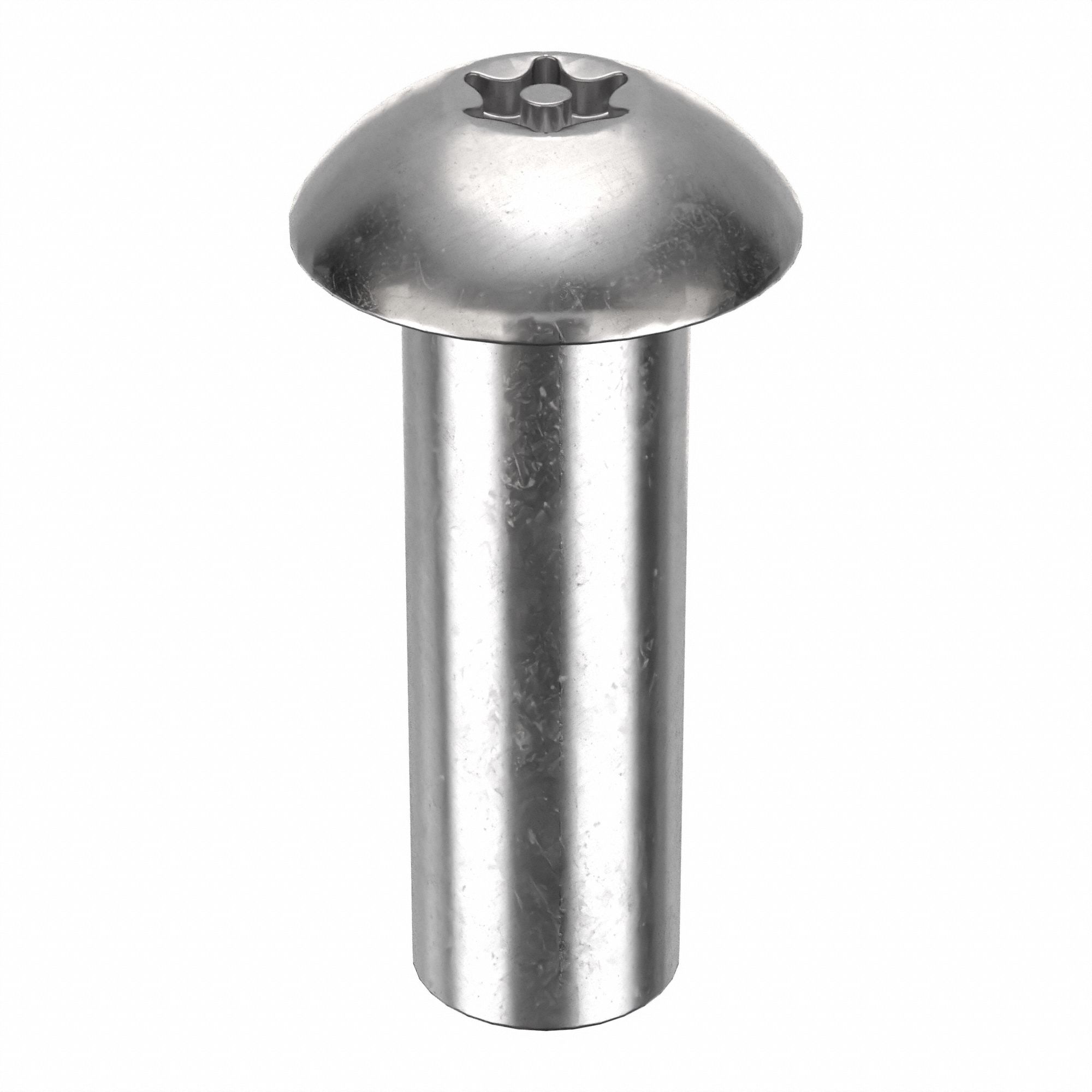 Female Binding Barrel: 3/8"-16 Thread Size, Truss Brl Hd, Tamper Resistant Torx®/ Pin-In Star, Plain