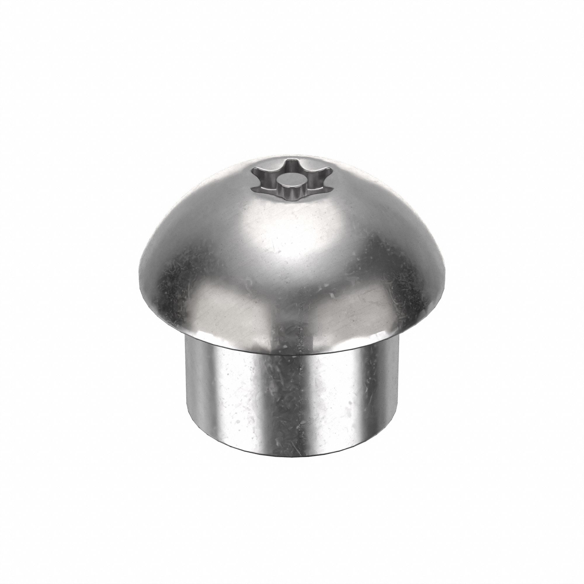 Female Binding Barrel: 5/8"-11 Thread Size, Truss Brl Hd, Tamper Resistant Torx®/ Pin-In Star, Plain