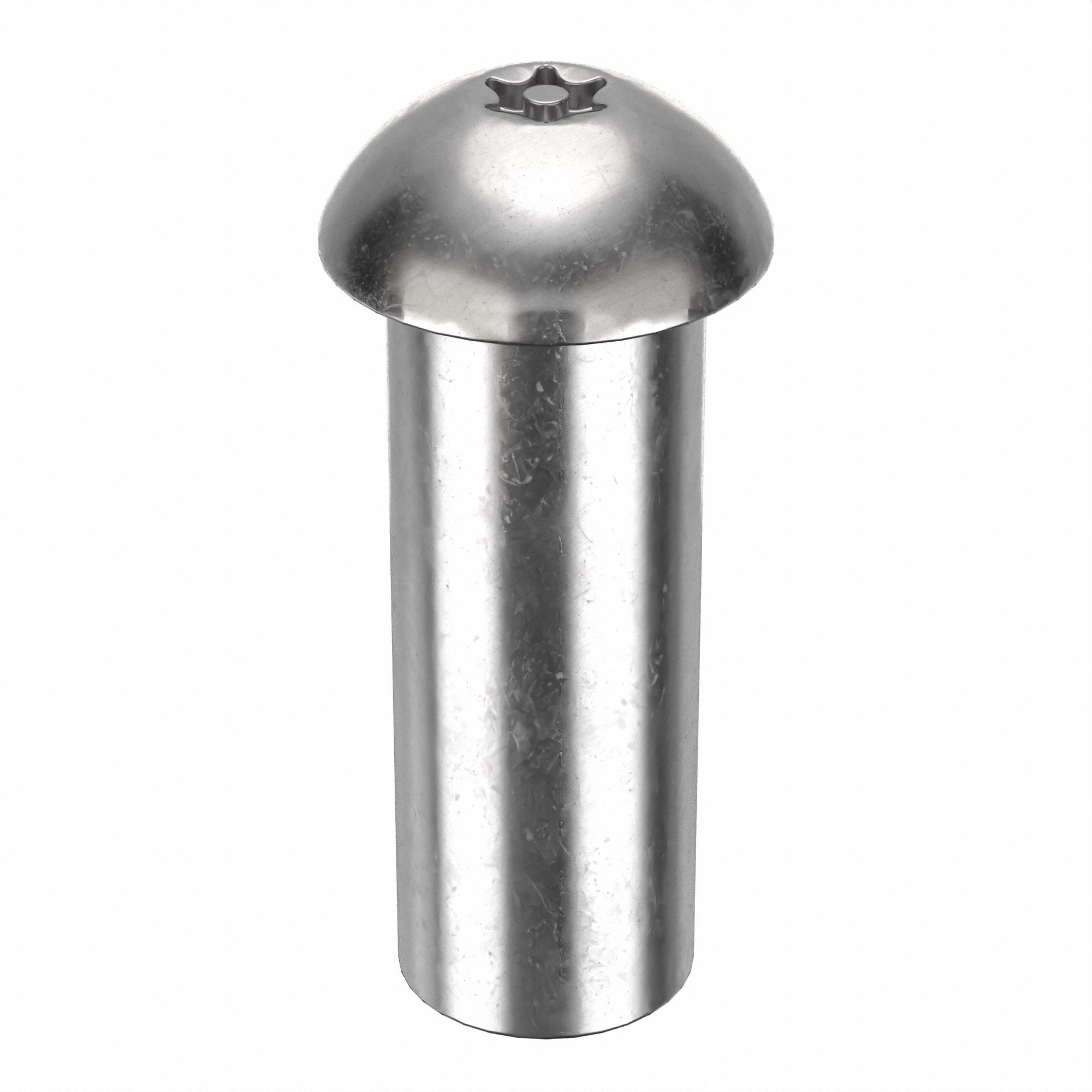 Female Binding Barrel: 5/8"-11 Thread Size, Truss Brl Hd, Tamper Resistant Torx®/ Pin-In Star, Plain