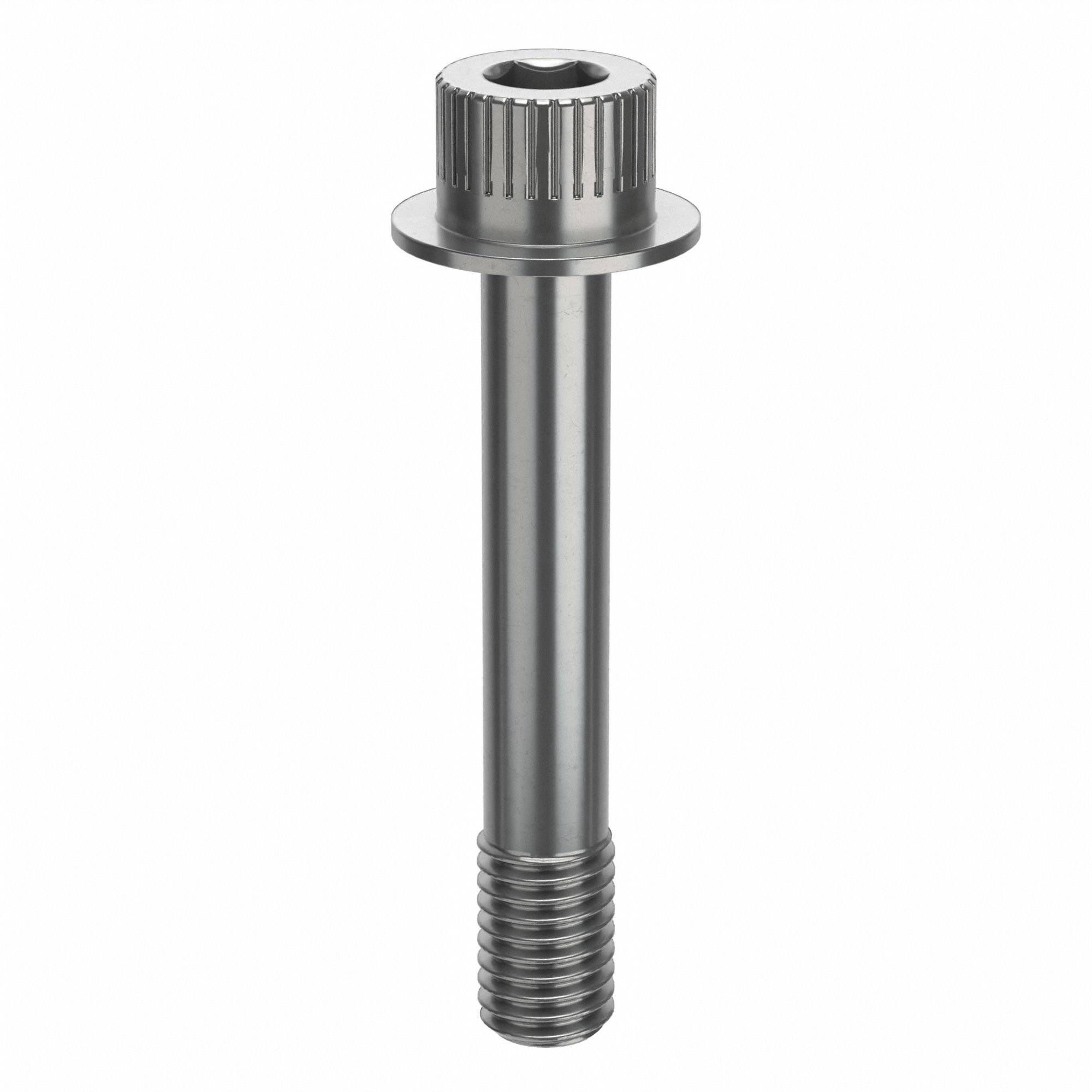 Socket Head Cap Screw: 1/2"-13 Thread Size, 3 in Lg, Flanged Std, Plain, Stainless Steel, 630