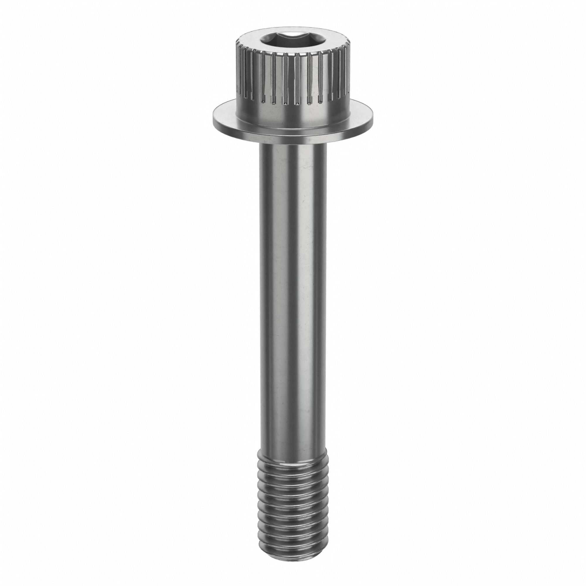 Socket Head Cap Screw: 1/2"-13 Thread Size, 3 1/8 in Lg, Flanged Std, Plain, Stainless Steel, 630