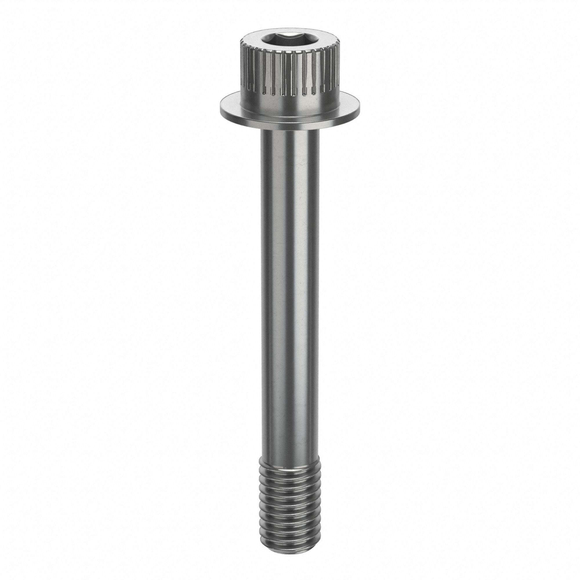 Socket Head Cap Screw: 1/2"-13 Thread Size, 3 5/8 in Lg, Flanged Std, Plain, Stainless Steel, 630