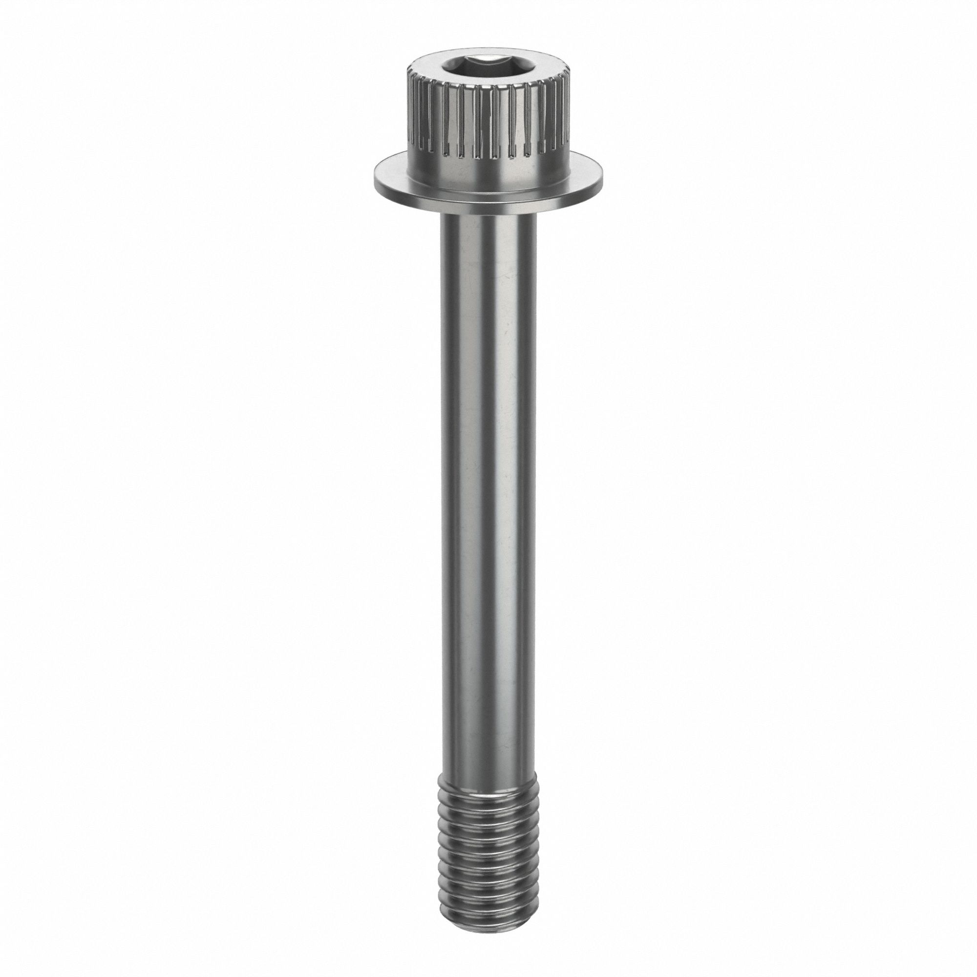 Socket Head Cap Screw: 1/2"-13 Thread Size, 3 3/4 in Lg, Flanged Std, Plain, Stainless Steel, 630