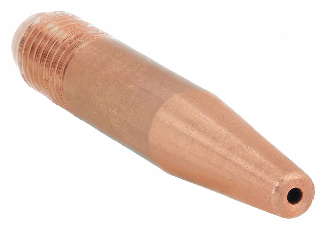 Tapered Contact Tip: 0.035 in, 14T-35, 10 PK