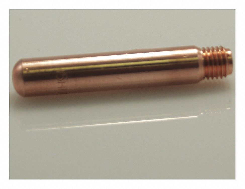 15 SERIES CONTACT TIP, COPPER, 1/8 IN, 200 A, MIG, 15H-18