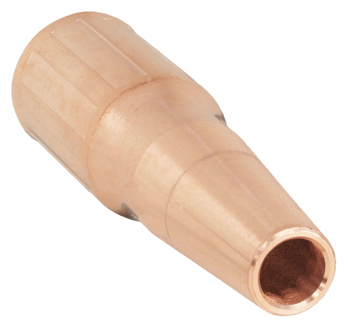 5-Pack Tweco #2-#4 Style MIG Welding Nozzles – 23T-37 Tapered 3/8 – For Lincoln Magnum 200-400A