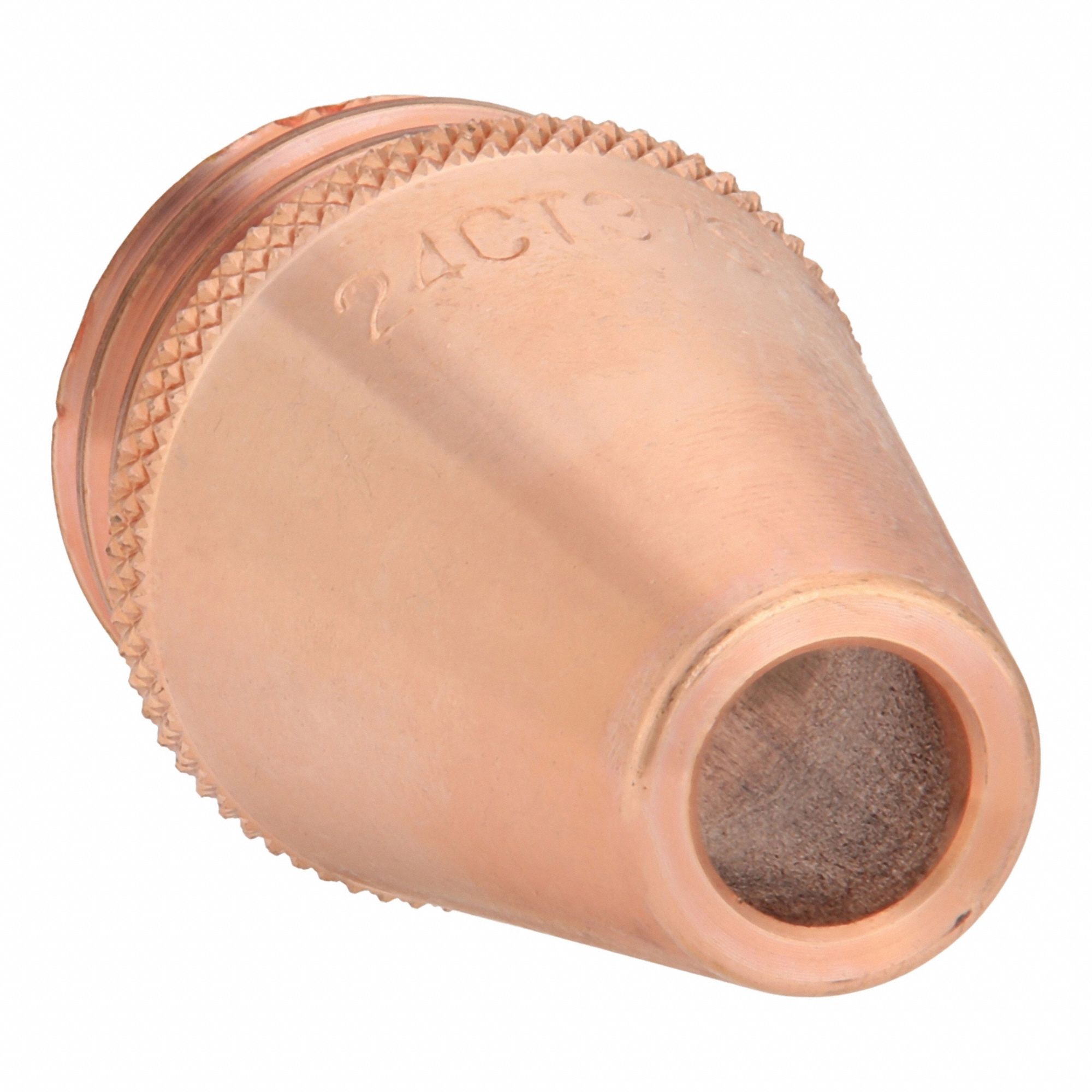Nozzle: 3/8 in Bore Dia, Tapered, 5/32 in Tip Recess, 24CT-37S, 24CT, 2 PK