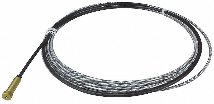 LINER, STEEL WOUND, ZINC PLATED, FOR USE WITH MIG GUN, STEEL WELDING WIRES