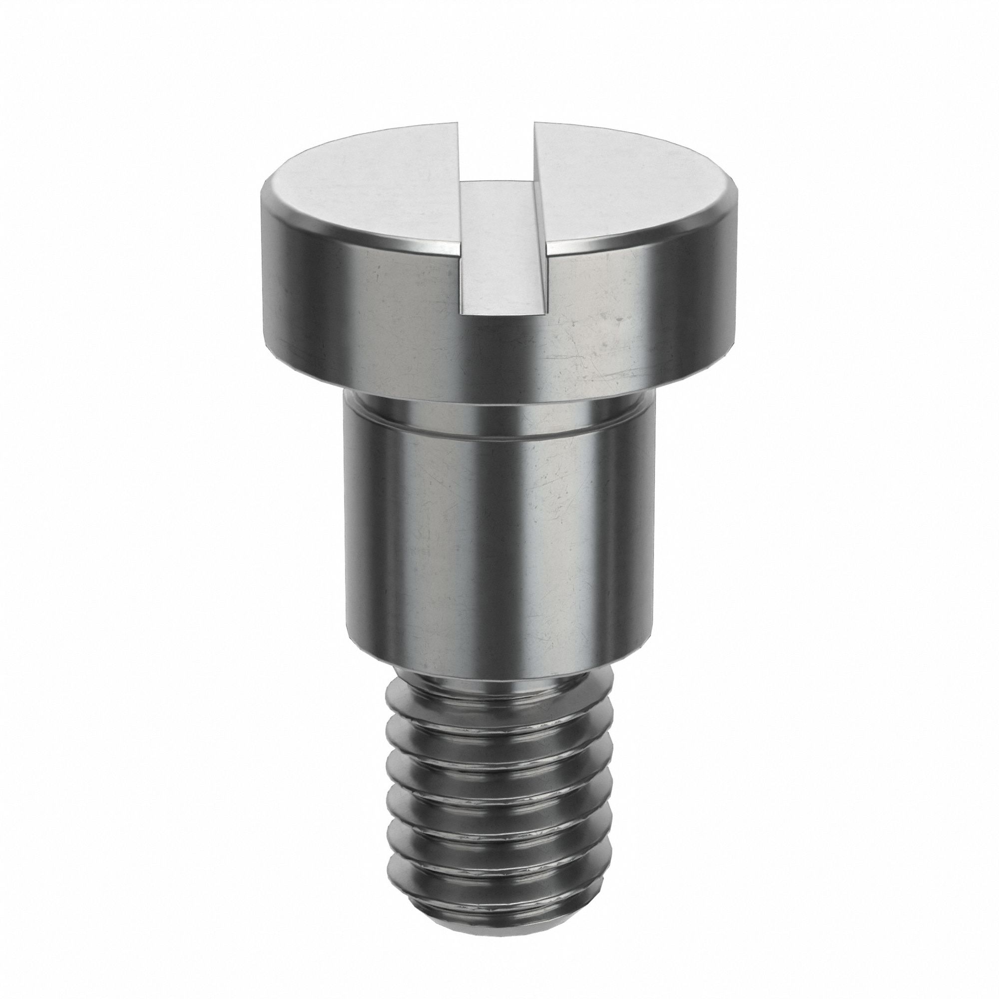 Shoulder Screw: Std Shoulder Screw, M3-0.5 Thr Size, 4 mm Thr Lg, 4 mm Shoulder Lg, Low-Profile Std