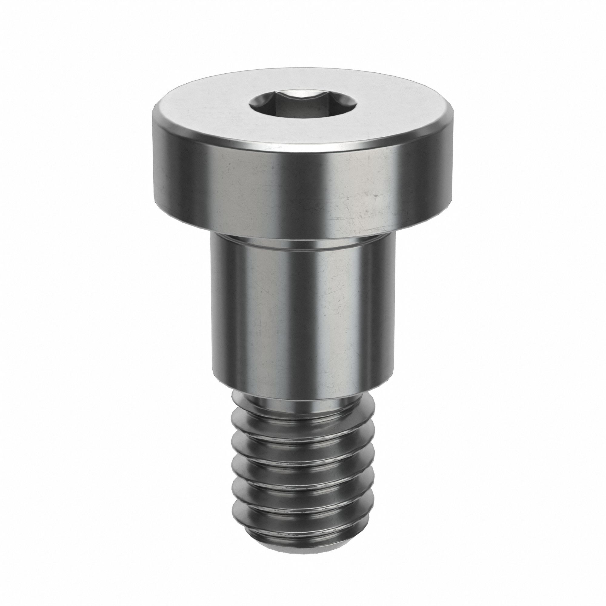 Shoulder Screw: Std Shoulder Screw, M4-0.7 Thr Size, 5 mm Thr Lg, 5 mm Shoulder Lg, Low-Profile Std