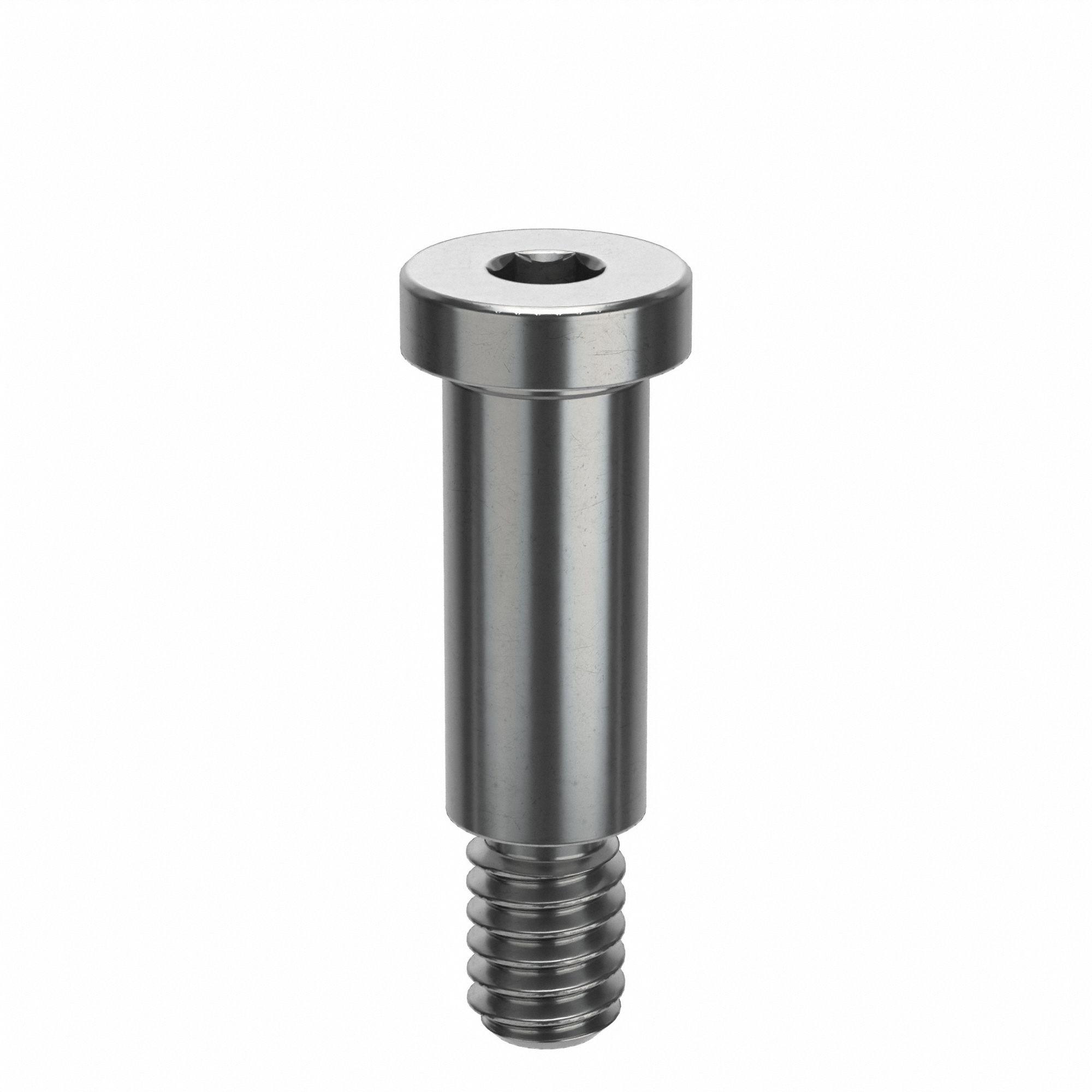 Shoulder Screw: Std Shoulder Screw, 1/4-20 Thr Size, 3/8 in Thr Lg, 3/4 in Shoulder Lg, Plain