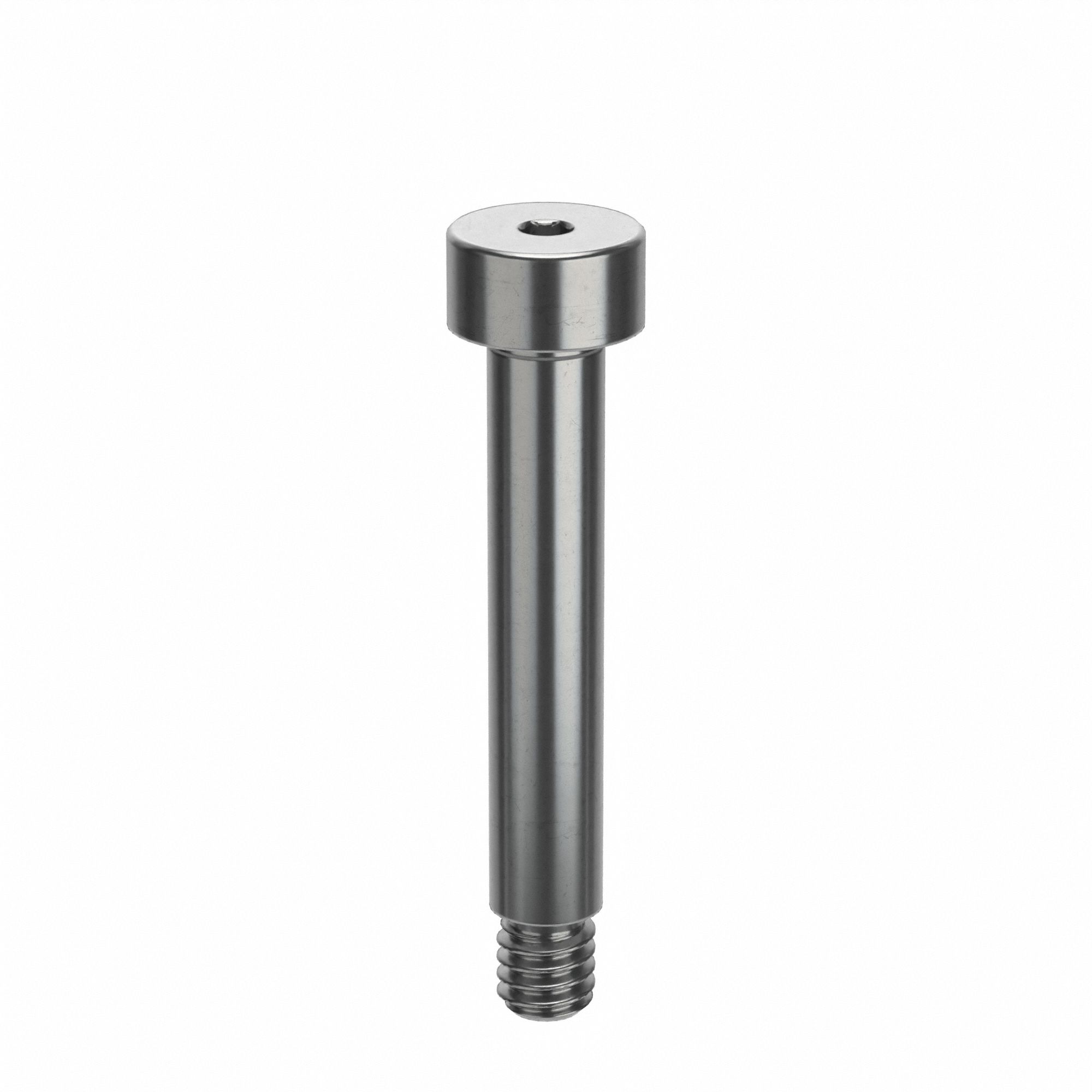 Shoulder Screw: Std Shoulder Screw, 8-32 Thr Size, 3/16 in Thr Lg, 1 in Shoulder Lg, Low-Profile Std